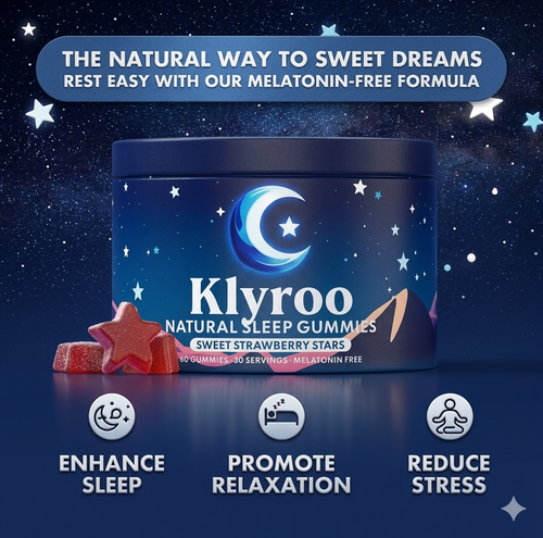Klyroo Sleep Gummies — Melatonin-Free Deep Sleep Formula